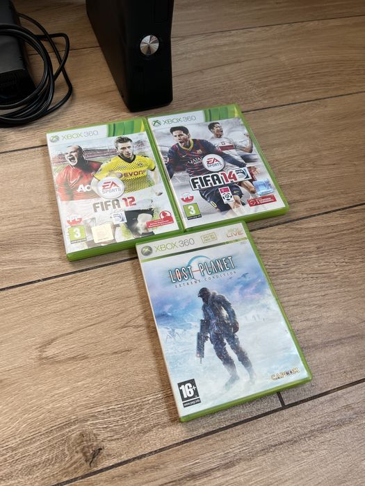 Konsola Xbox 360 Slim Zestaw +Gry
