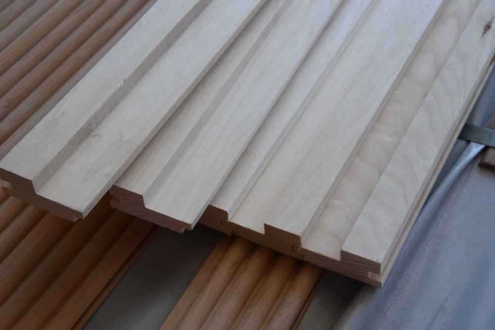 Boazeria do saun/panel ścienne STEP 27x64 osika Puidukoda/sauna/lamele