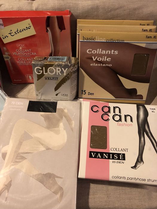 16 pares collants NOVO PREÇO