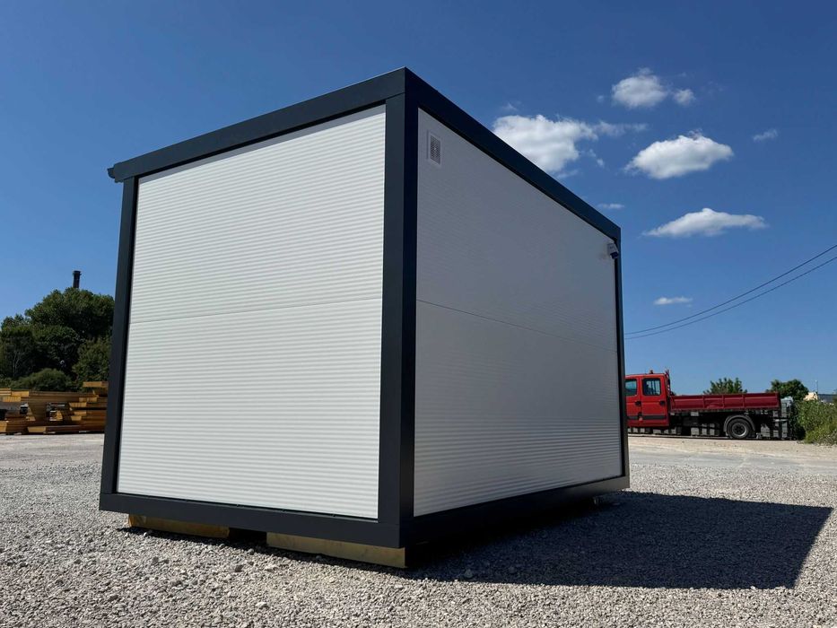 Pawilon 3,5m x 2,2m z płyty warstwowej 100mm Stróżówka Domek Dostawa