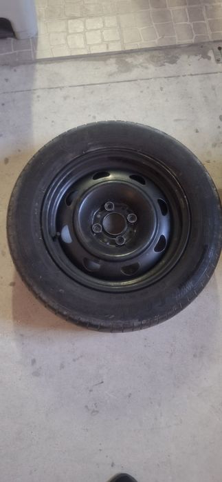 Pneu 195/65 R15 + jante com pneu 205/60R15