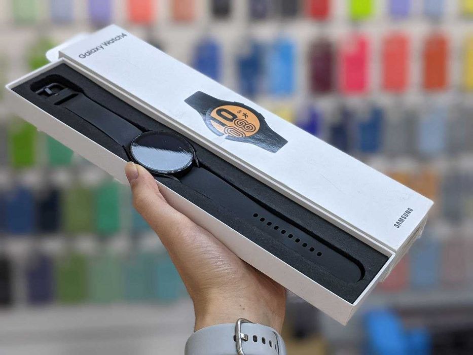 Годинник ꕥ Samsung Galaxy Watch 4 ꕥ 44mm R870 Black захисна плівка