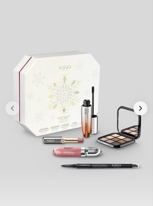 Подарунковий набір Kiko Milano туш блиск тіні