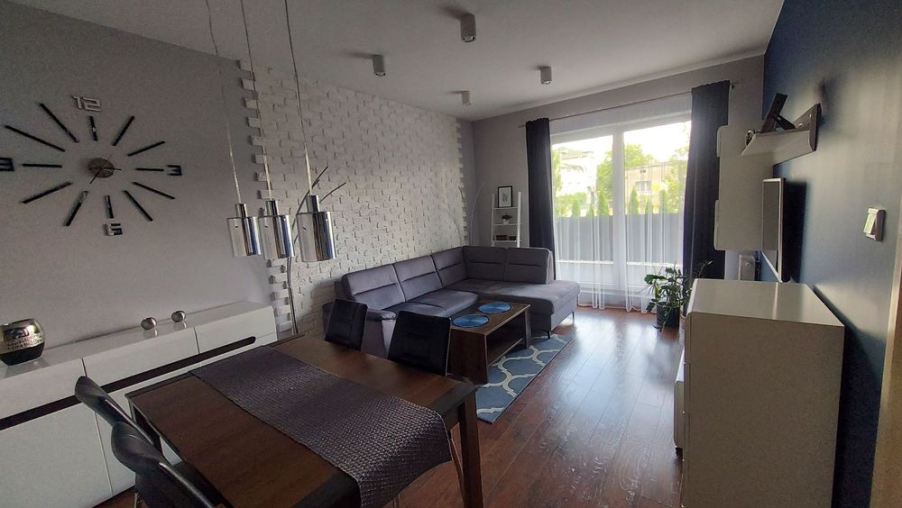 Komfortowe 48 m² z ogródkiem 30 m² | Nowe Złotno (osiedle zamknięte) | 2 pokoje + osobna kuchnia, garaż, komórka