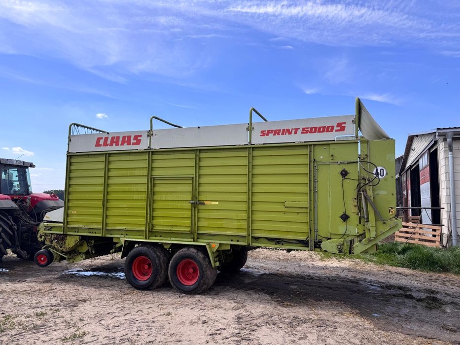 Przyczepa samozbierająca Claas Sprint 5000S