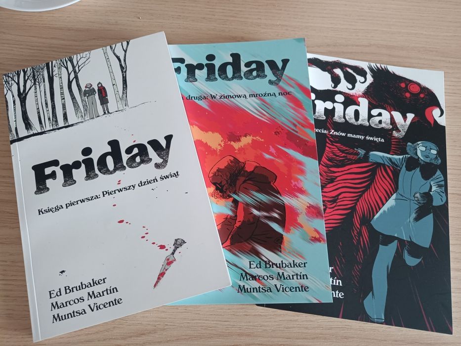 Friday komiks komplet tomy 1-3