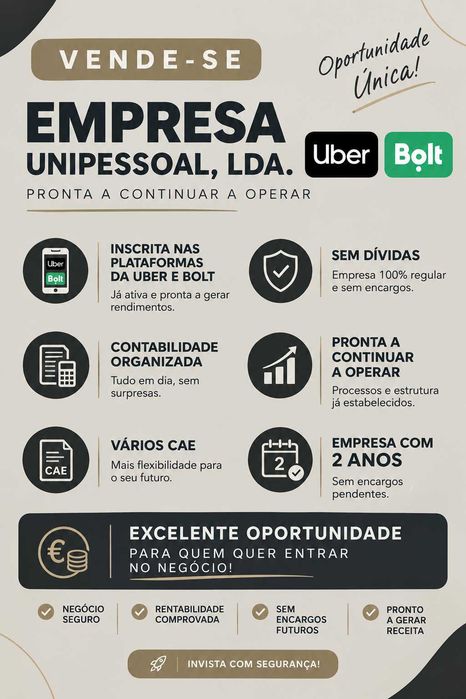 Vendo Empresa TVDE