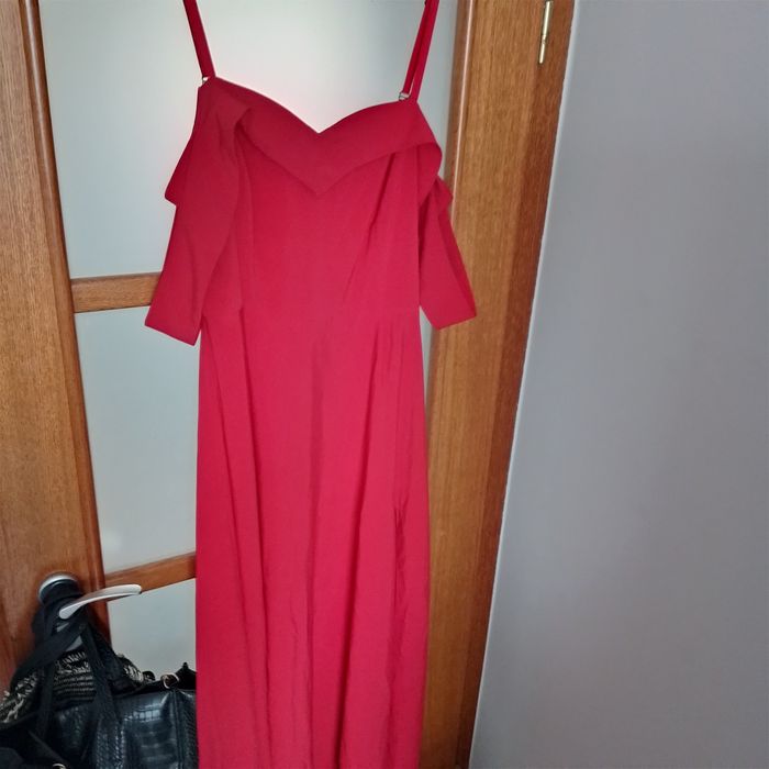 Sukienka maxi czerwona