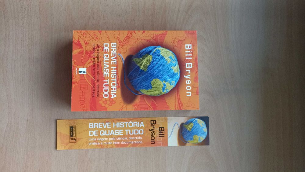 Livro "Uma Breve História de Quase Tudo" de Bill Bryson NOVO