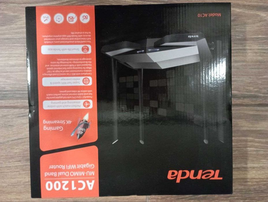 Роутер/Маршрутизатор Tenda AC10 AC1200