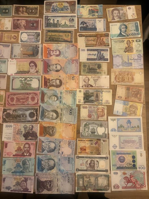 Banknoty świata mix