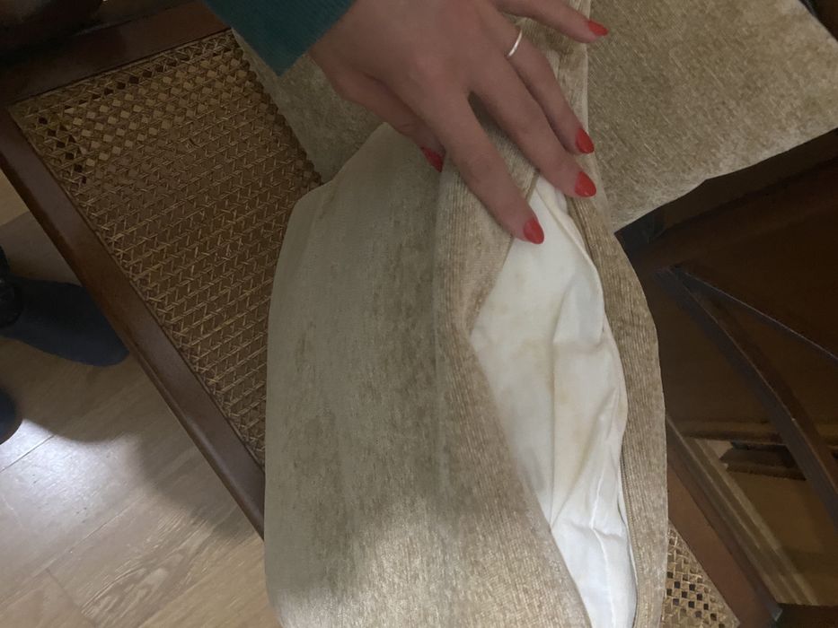 Banco decoratico em madeira