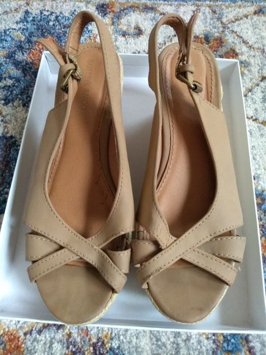 Espadryle na koturnie rozm. 37