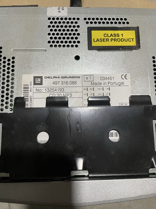 Rádio Opel Corsa D