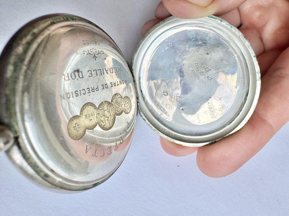 Часы карманные Perfecta серебро 50 мм