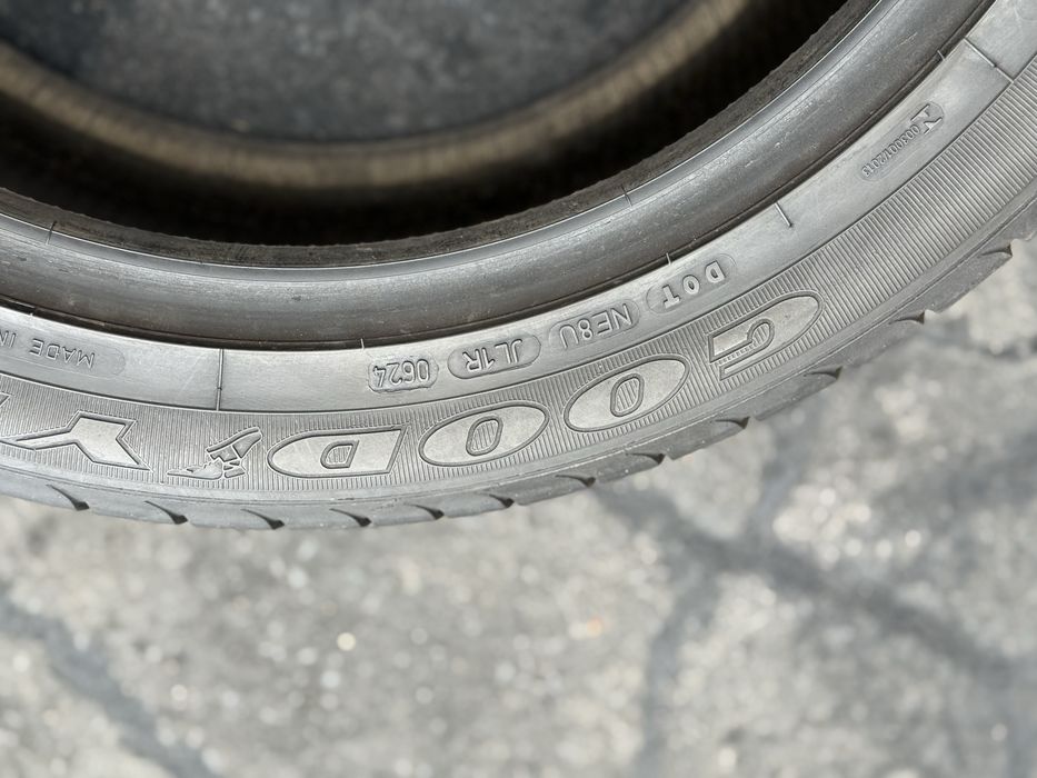 Топові шини‼️Goodyear Efficient grip 100Y 245/45 r18 8.5мм 2024рік