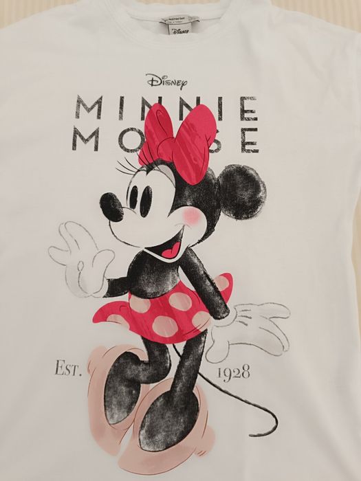 Conjunto t-shirt Disney tamanho XS