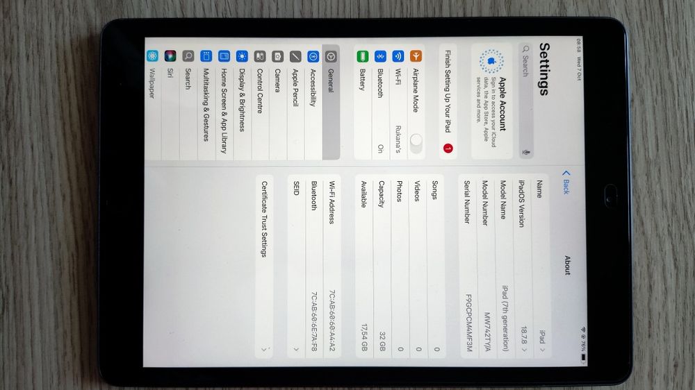 Apple iPad 7 (Preço fixo)