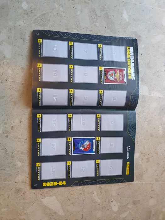 Caderneta de futebol 2023-24 panini liga betclic