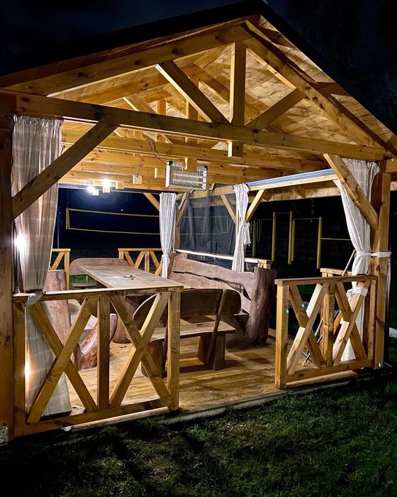 Domek Podlasie Białystok - Sauna Jacuzzi panieński chrzciny nad rzeką