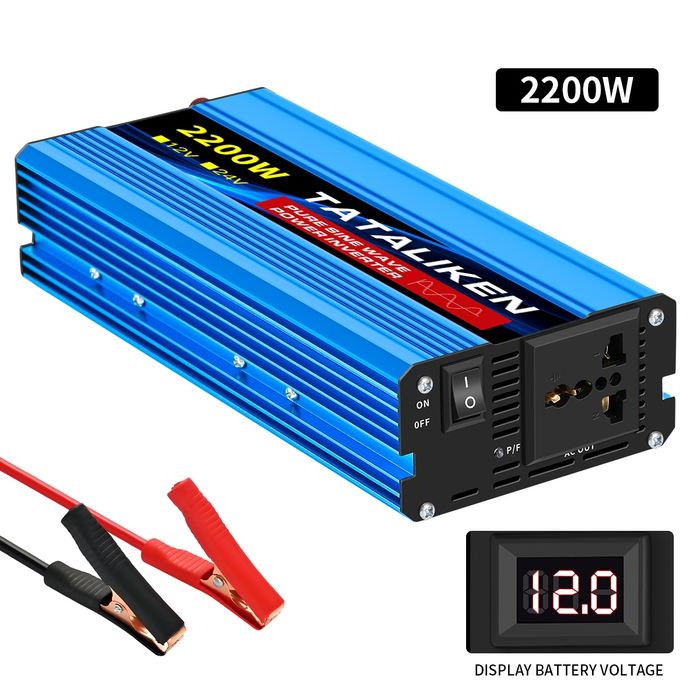 Инвертор 12v-220v Tataliken 2200w Чистый синус