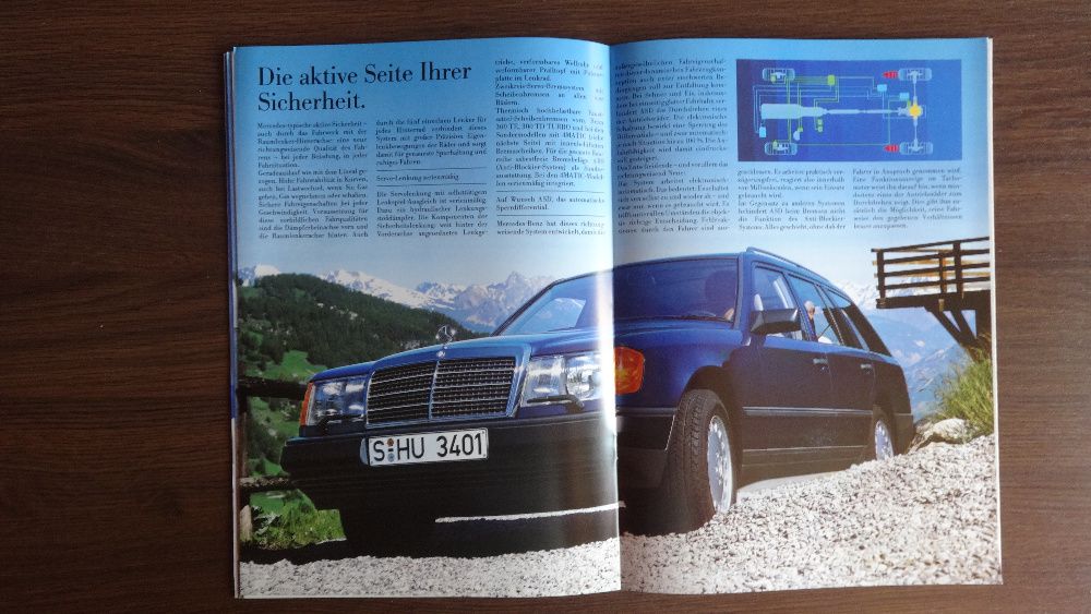 Prospekt Mercedes W124 T
