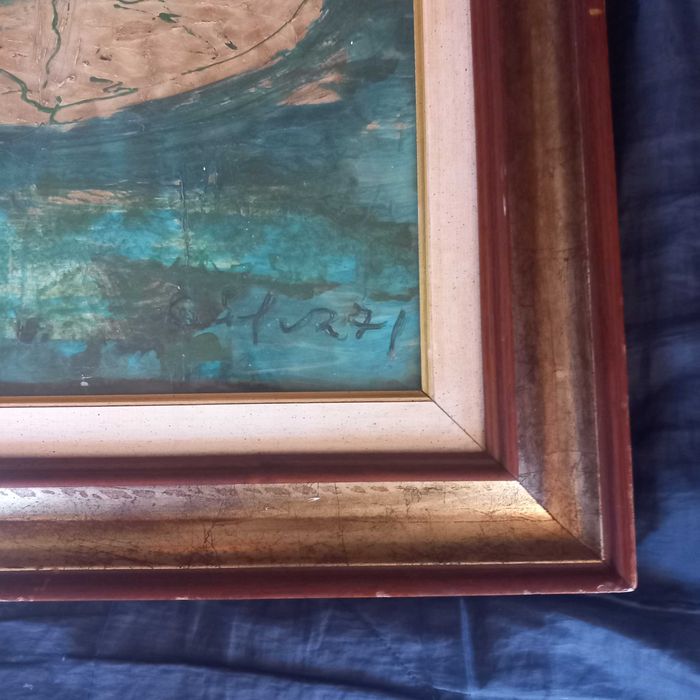 Pintura a óleo de Mário Silva