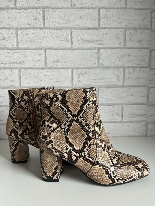 Botki na obcasie damskie 37