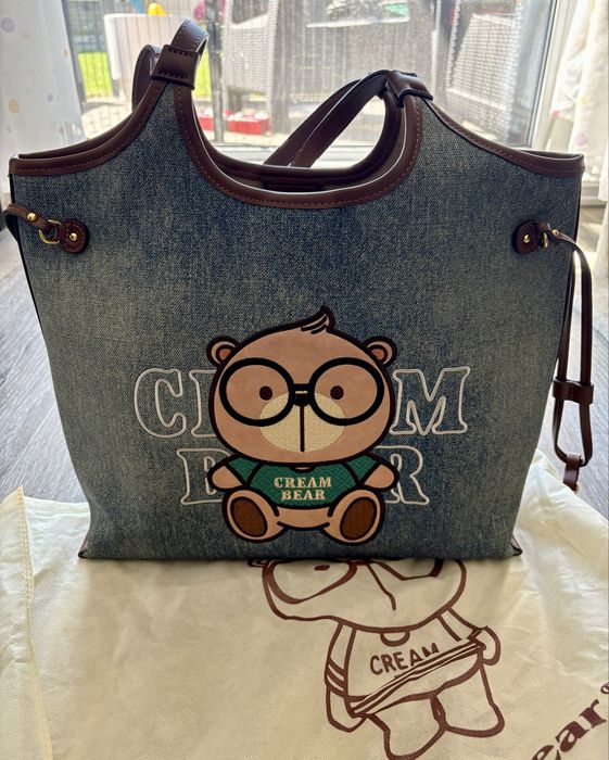 MyMo Cream Bear torebka shopper