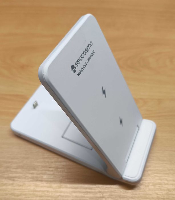 Seacosmo ładowarka indukcyjna 3w1 do iPhone BIAŁY [2374]