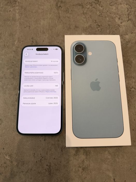Iphone 16, 128 GB