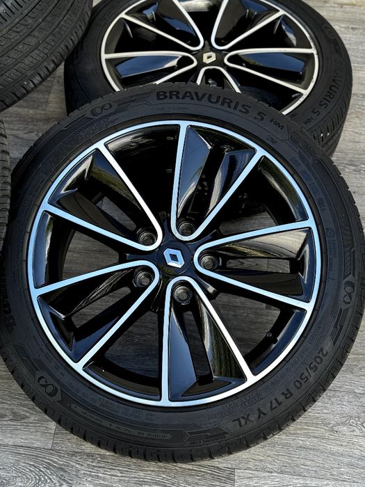 Колеса. Диски Рено r17, 5/114,3. Renault Scenic, Megan.  205/50/17 Barum