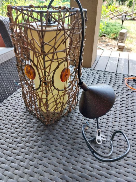 Wisząca dekoracyjna lampa