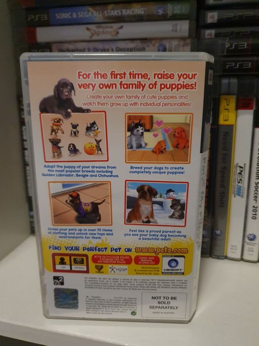 Jogo PSP Petz: My Puppy Family