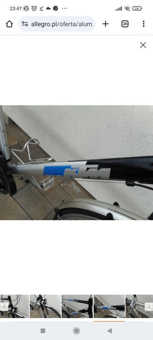 Rower KTM avento 28 cali aluminiowy
