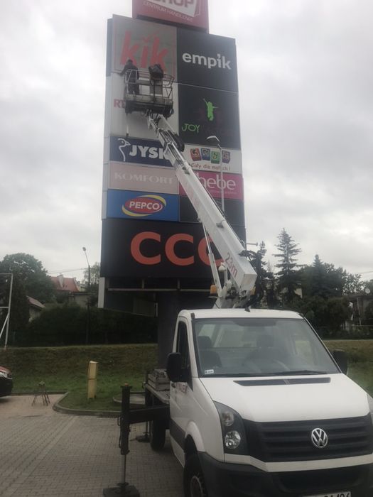 ZWYŻKA, ZWYZKI WYNAJEM,wycinka drzew,montaz czyszcenie rynien