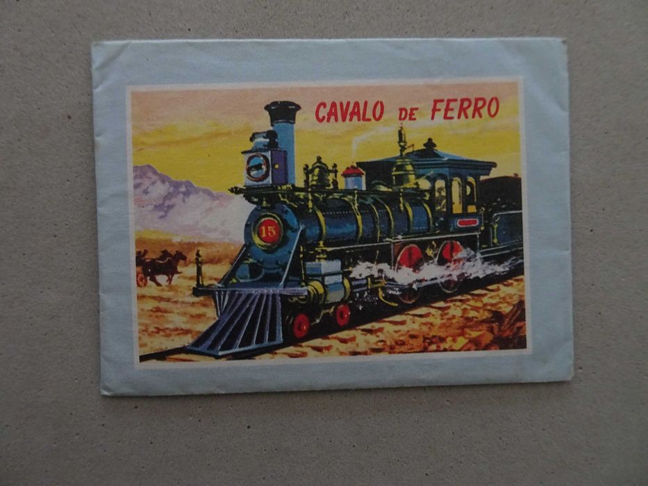 Carteira de cromos fechada - Cavalo de Ferro - Manote