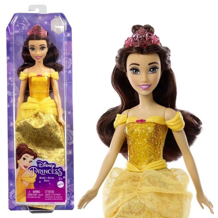 Disney Princess. Lalka Bella podstawowa HLW11 blister,139x325 mm
