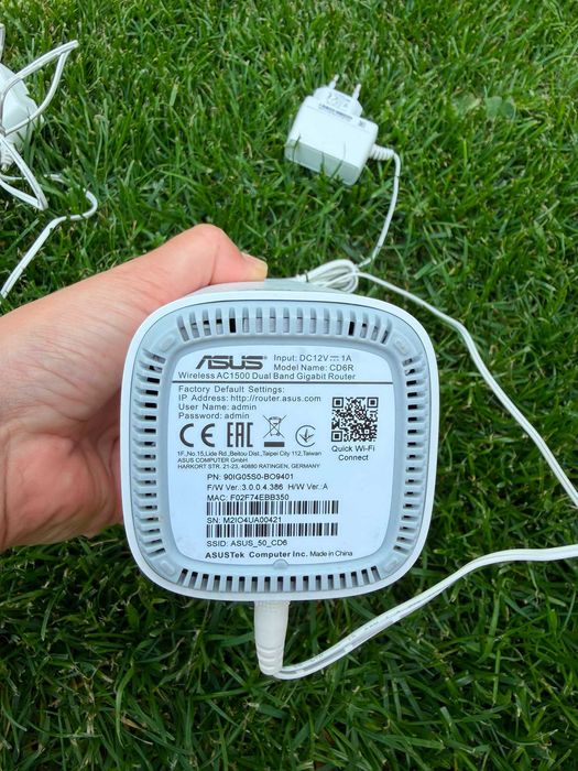 ASUS ZenWiFi AC Mini CD6 - mesh WiFi na cały dom, KOMPLET 3 szt.
