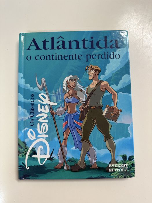 Livro Disney Atlantida o contintente perdido