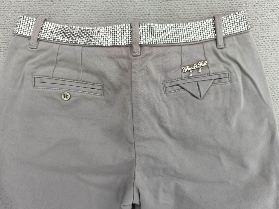 Штани жіночі, прикрашені камінцями. 42 розмір