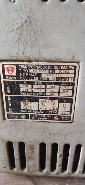 Vendo aparelho de soldar