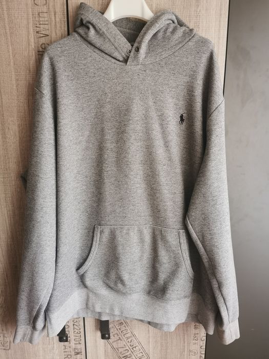 Szara męska bluza z kapturem Polo Ralph Lauren XXL