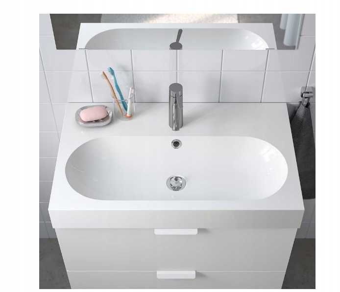 Umywalka naszafkowa Braviken szer 80 cm na 49 cm