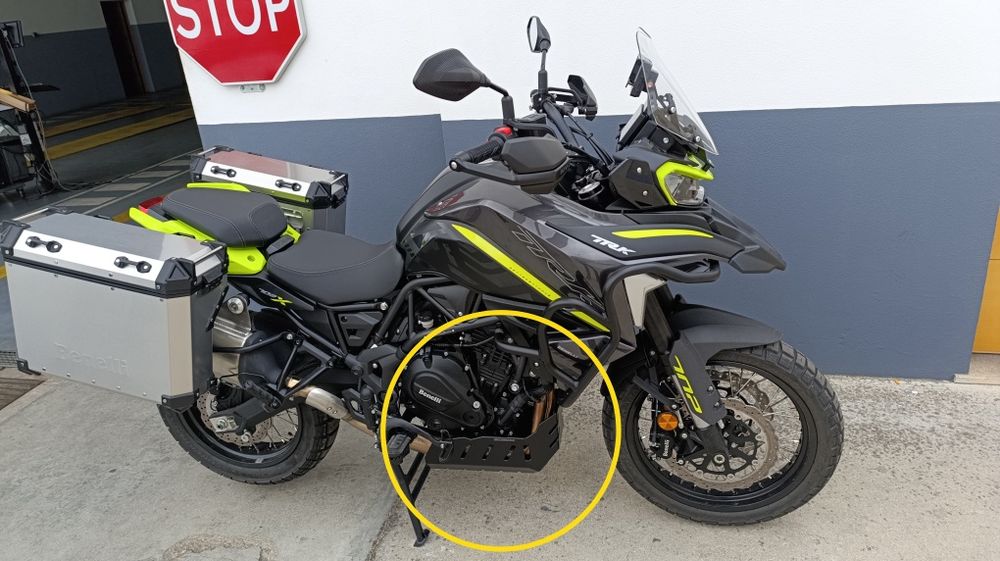 Proteção de Motor Trail Alumínio Benelli TRK 702 / 702 X - CrossPro