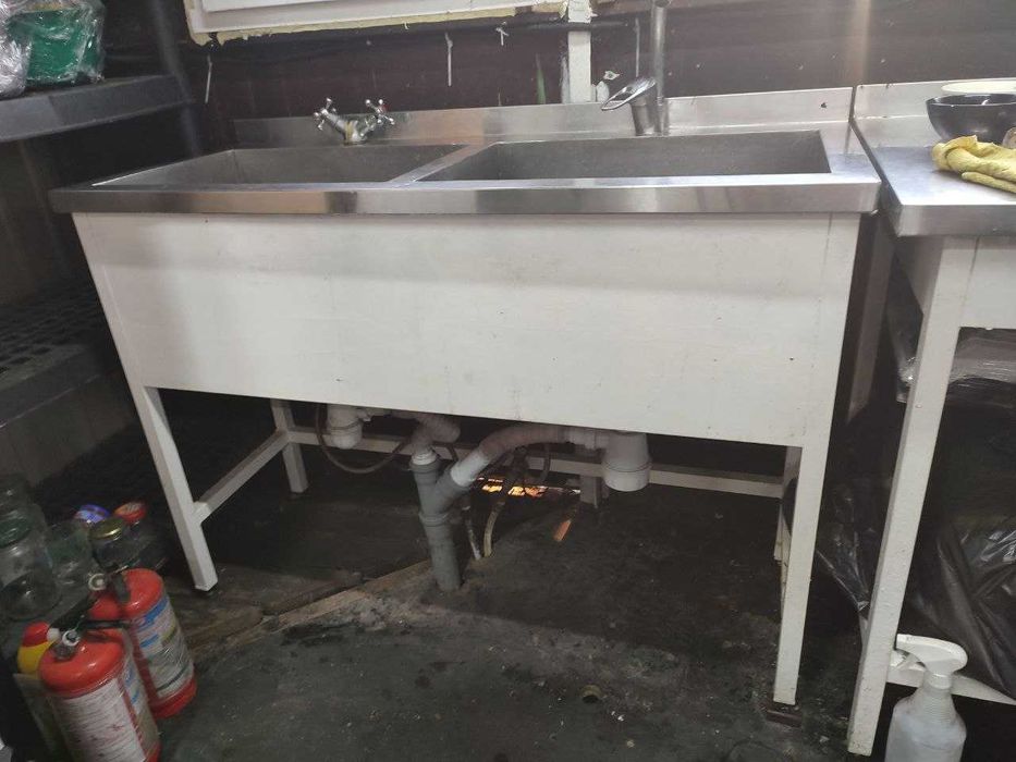 Мойка виробнича з нержавейки