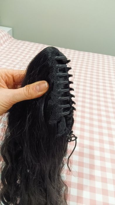 Extensão de cabelo rabo de cavalo sintético