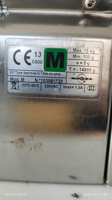 Balança suspensão (15kg)