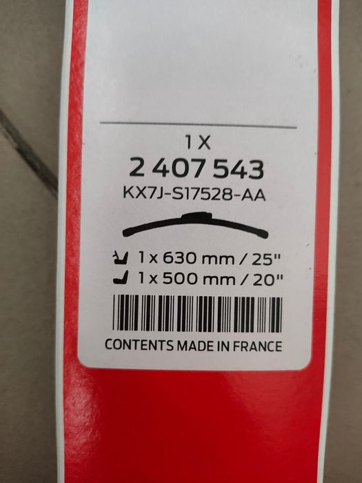 Двірники Ford (630мм*500мм) оригінальні нові запечатані