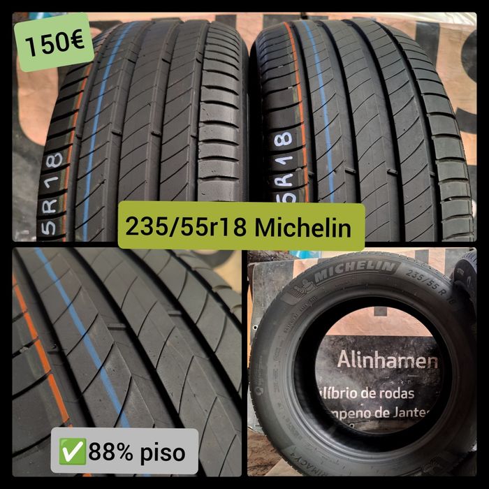 Pneus usados 235/55r18 Michelin